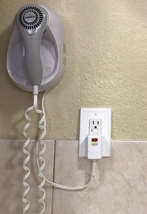 Basic Room, 2 Double Beds, Roll-in Shower | Room amenity
