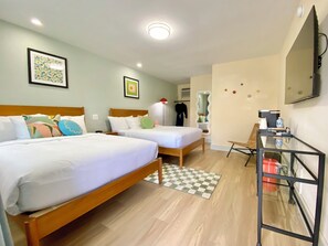 Habitación Deluxe doble | Cortinas opacas, wifi gratis, ropa de cama