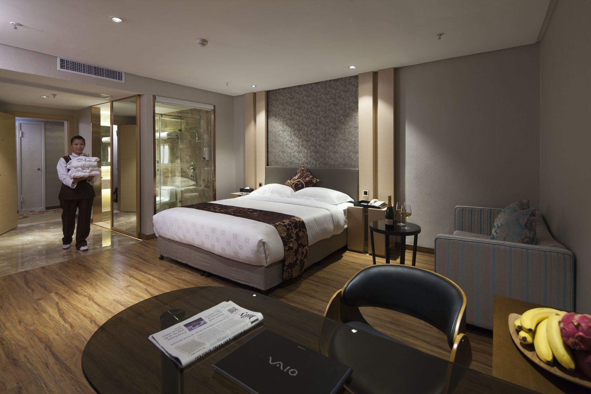 비즈니스룸, 킹사이즈침대 1개 | 객실 내 금고, 책상, WiFi