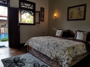 Standard Double Room | In-room safe, desk, soundproofing, iron/ironing board - Gili Bagaz Cottages (Gili Trawangan)