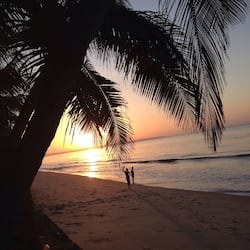 Perto da praia