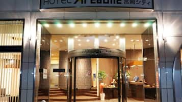Front of property - evening/night
