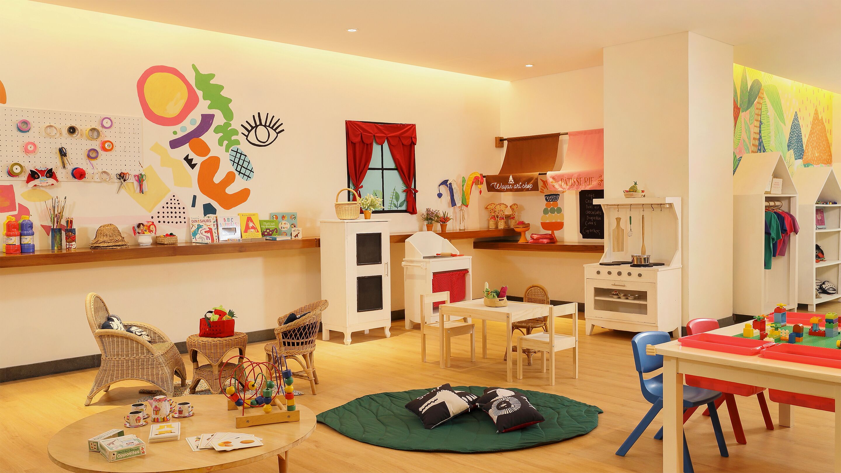 children’s play area – indoor