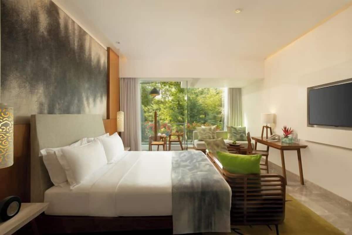 Ropa de cama de alta calidad y minibar