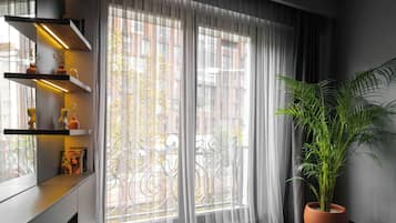 Connection Room | 1 sovrum, sängtillbehör av högsta kvalitet och minibar