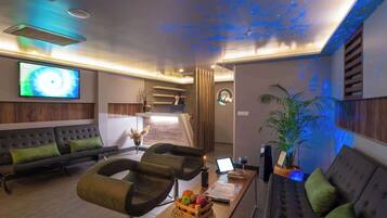 Sala de estar en el lobby