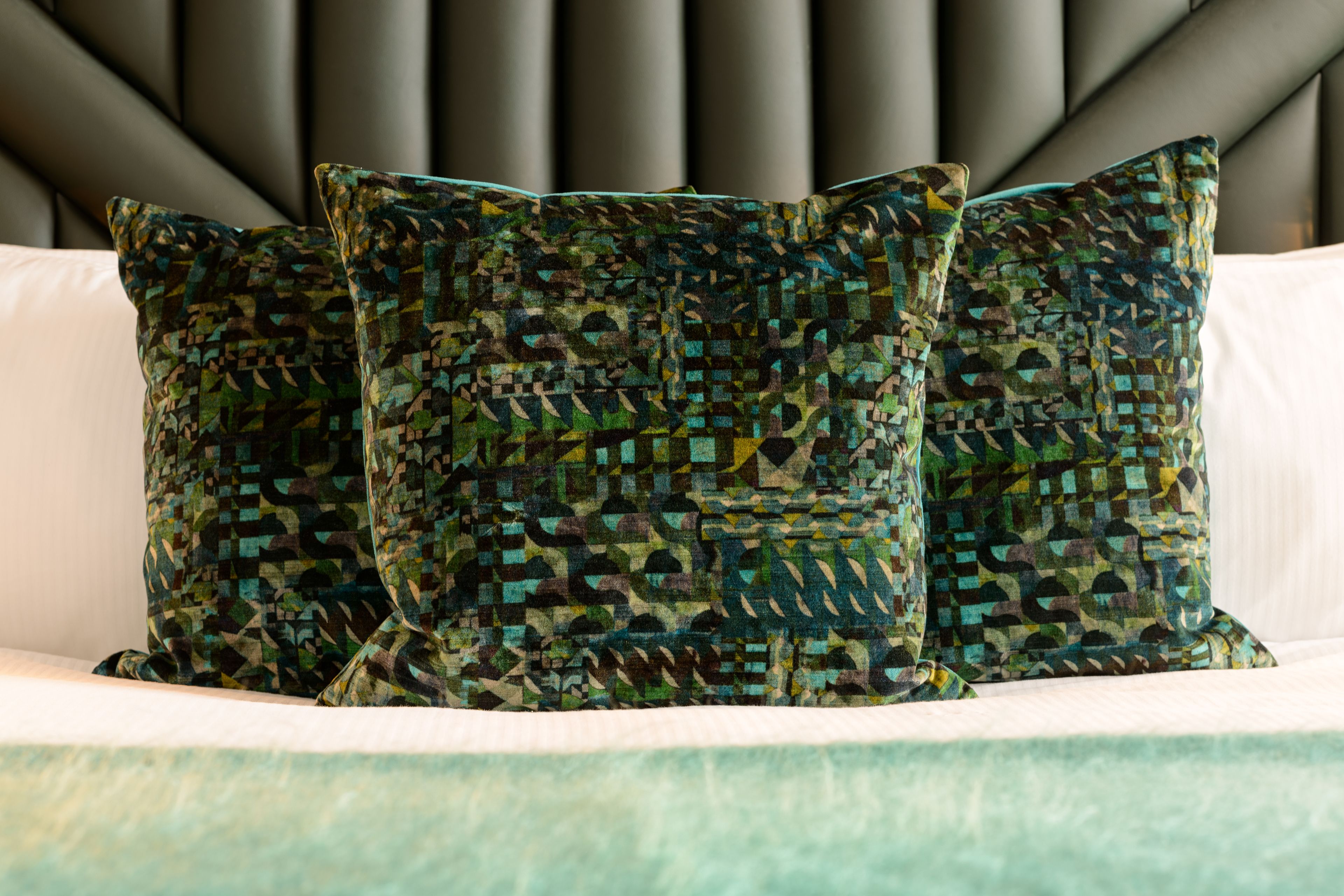 premium bedding, pillow-top beds, individually decorated