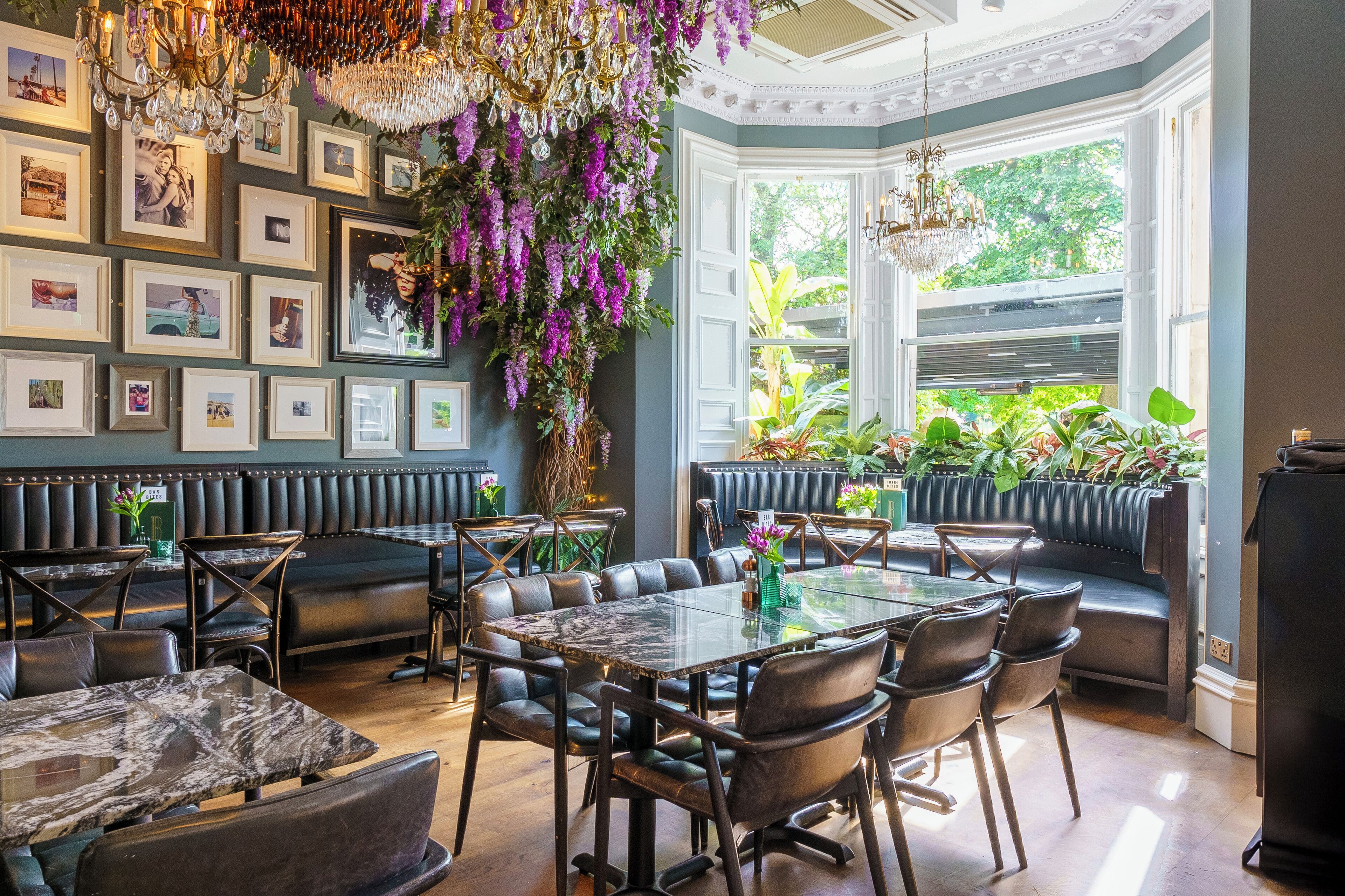 breakfast, lunch, dinner served; modern european cuisine