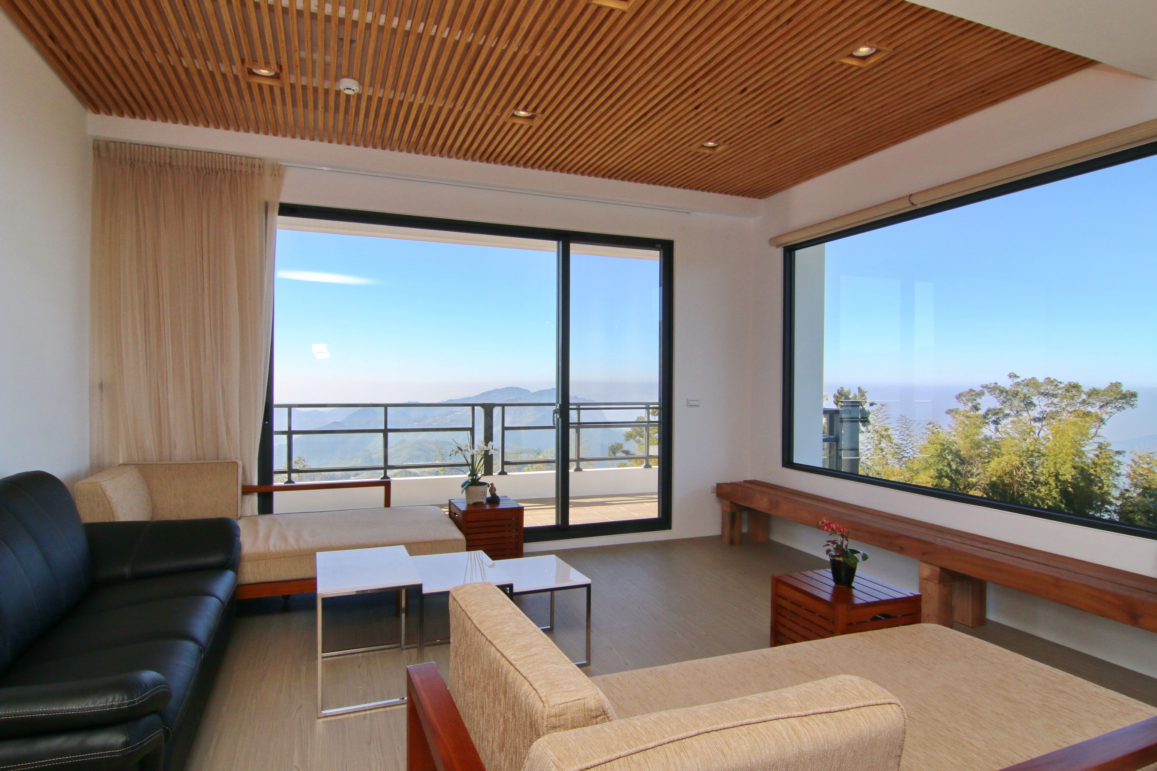 Modern style building- Deluxe Quadruple Room, 2 Queen Beds, Balcony  | Premium bedding, laptop workspace, soundproofing, free WiFi