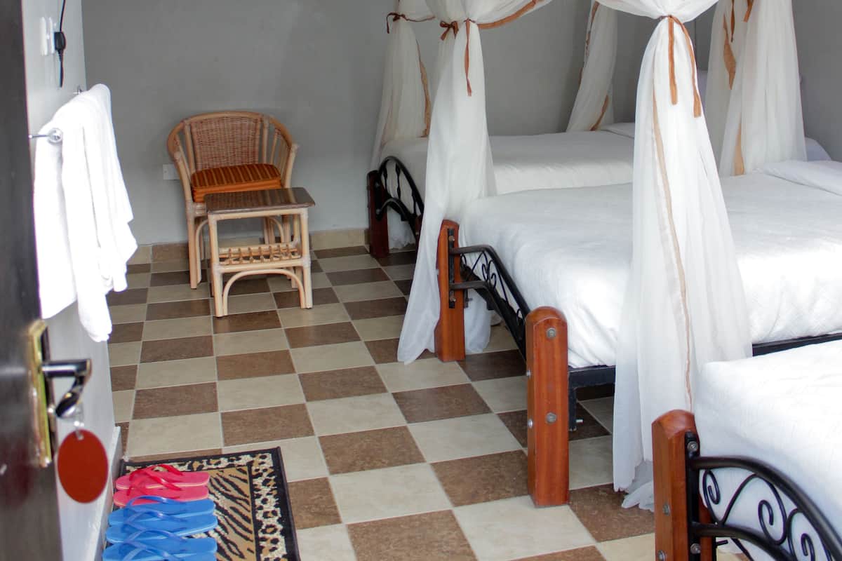 Üç Kişilik Oda | Minibar, odada kasa, masa, ütü/ütü masası