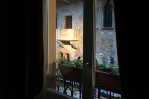 Blick von der Unterkunft