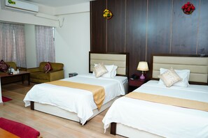 Chambre familiale double | 1 chambre, literie de qualité, couette en duvet