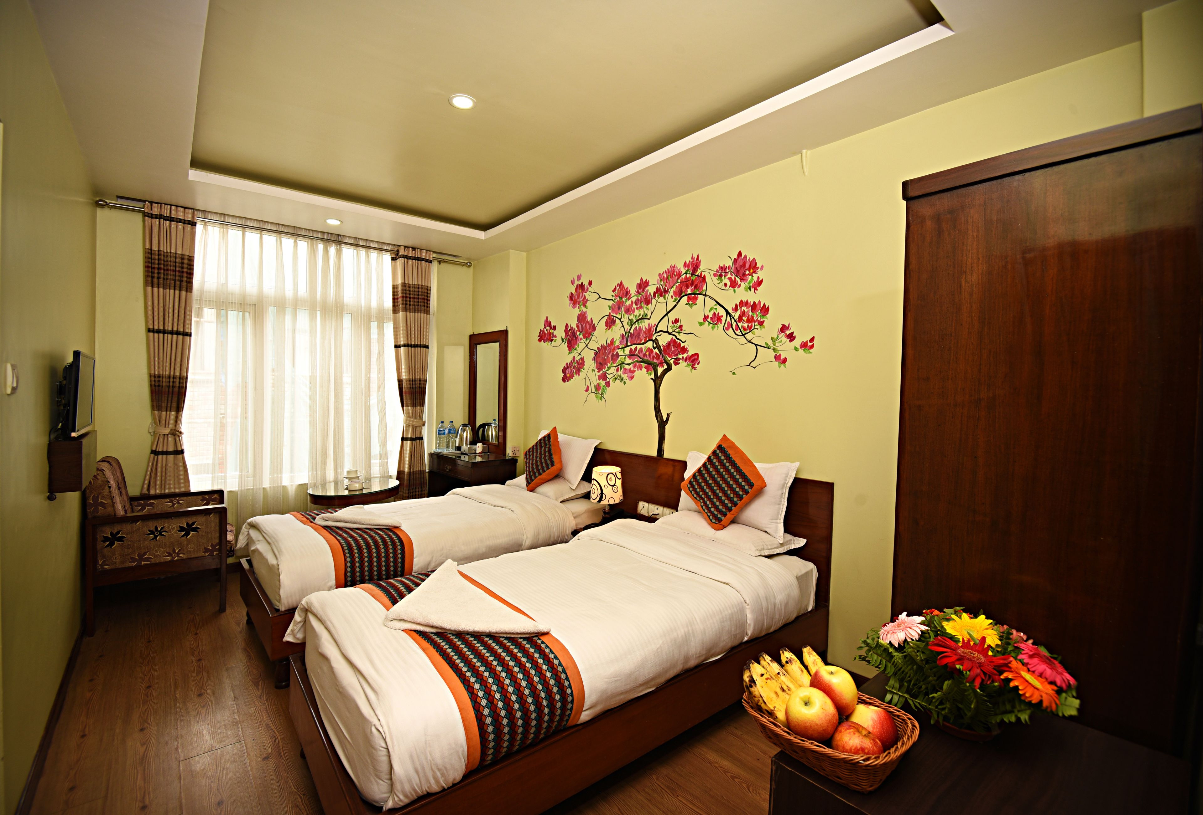 deluxe double or twin room, 1 bedroom | 1 bedroom, premium bedding, in-room safe, soundproofing