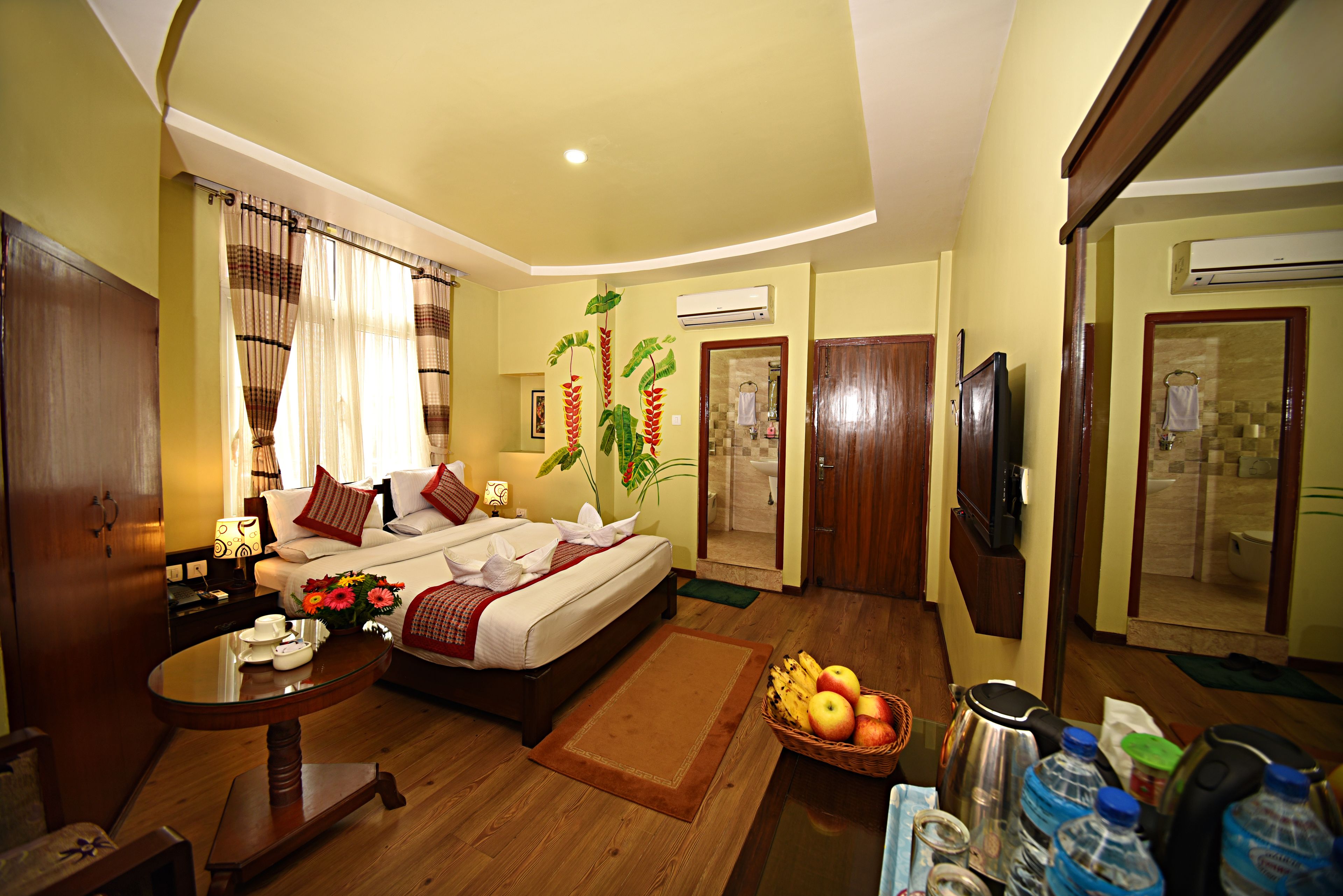 deluxe double or twin room, 1 bedroom | 1 bedroom, premium bedding, in-room safe, soundproofing
