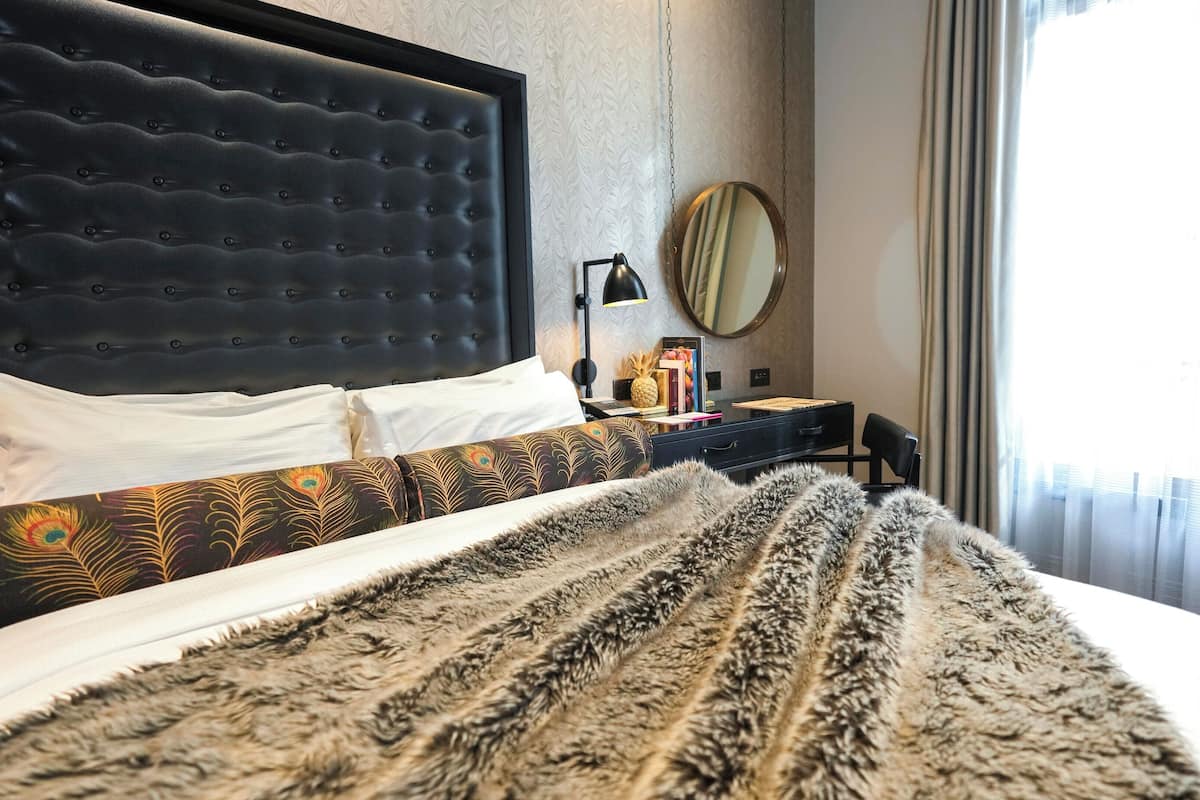 1 dormitori, roba de llit d'alta qualitat i minibar