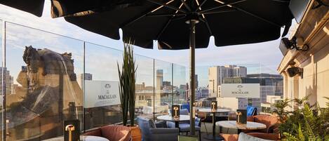 Terraza en la azotea