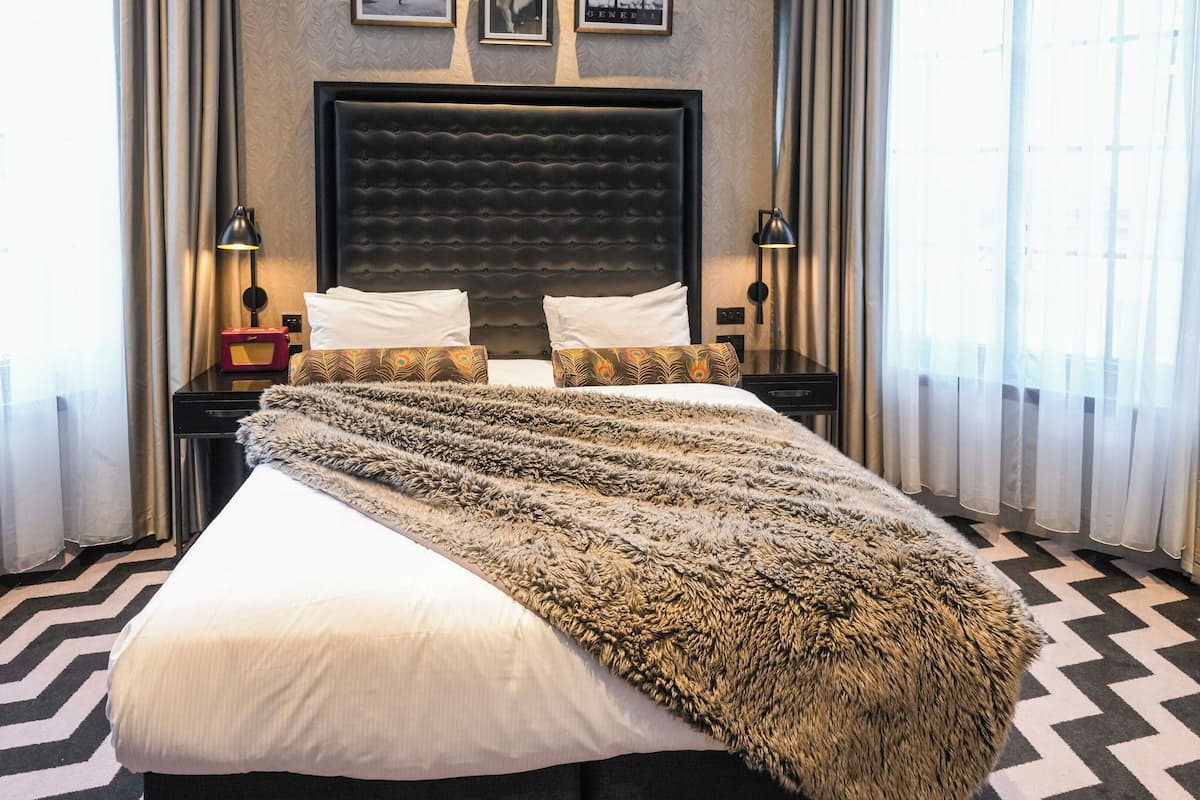 1 dormitori, roba de llit d'alta qualitat i minibar