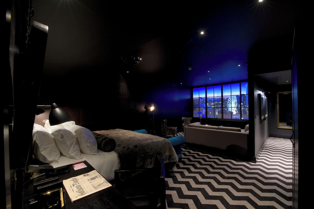 inner sanctum suite | premium bedding, minibar, in-room safe, desk