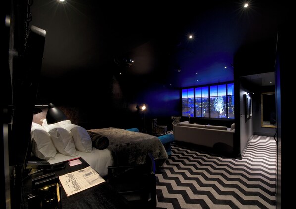 Executive suite | 1 slaapkamer, lakens van Egyptisch katoen, luxe beddengoed, een minibar