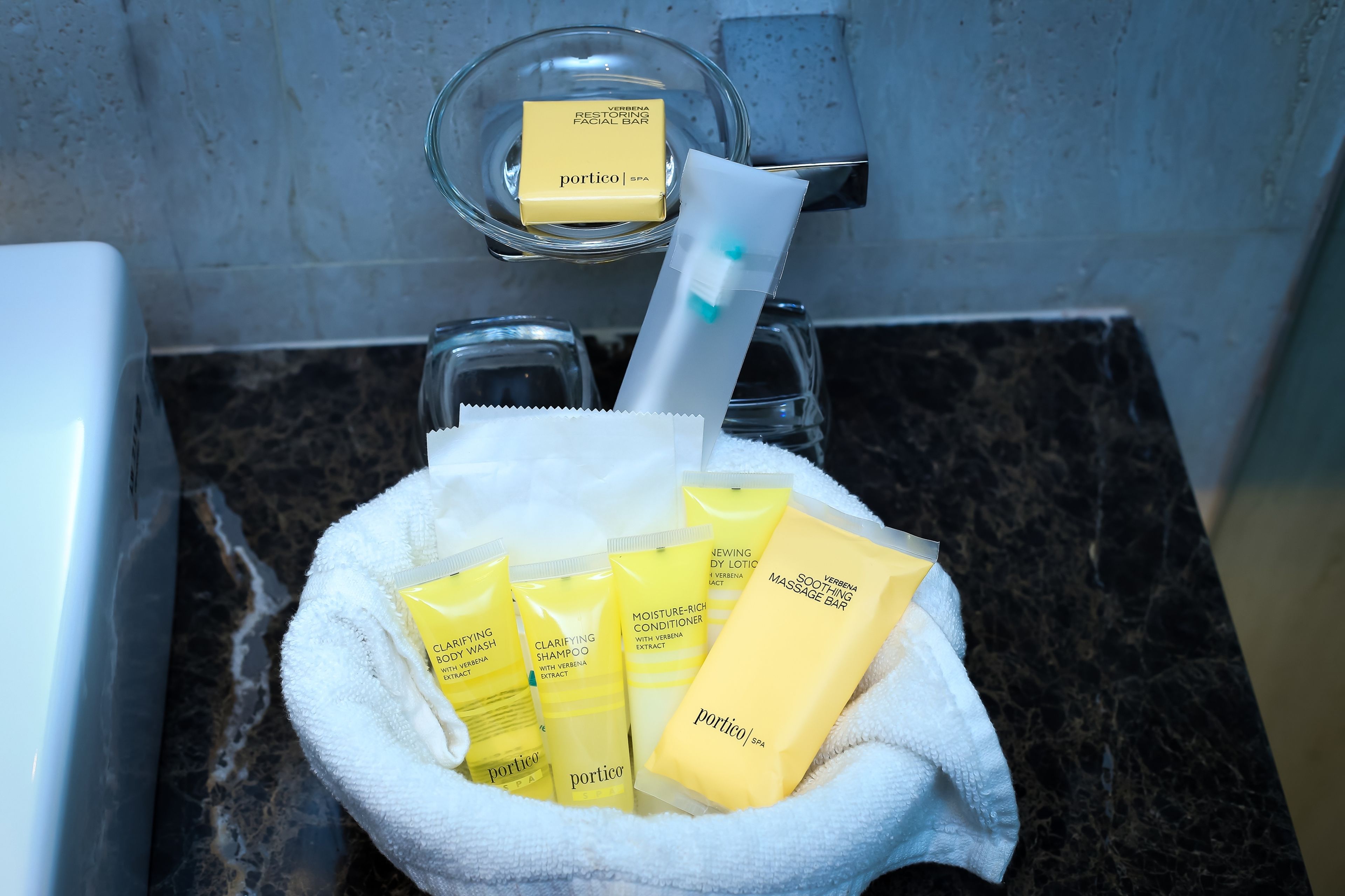 penthouse suite | bathroom amenities | separate bathtub and shower, free toiletries, hair dryer, slippers