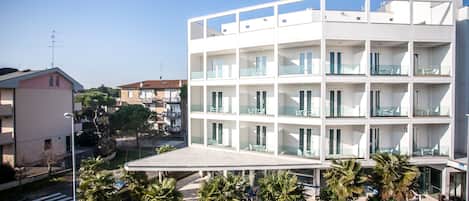 Façade de l’hébergement