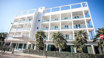 Fassade der Unterkunft