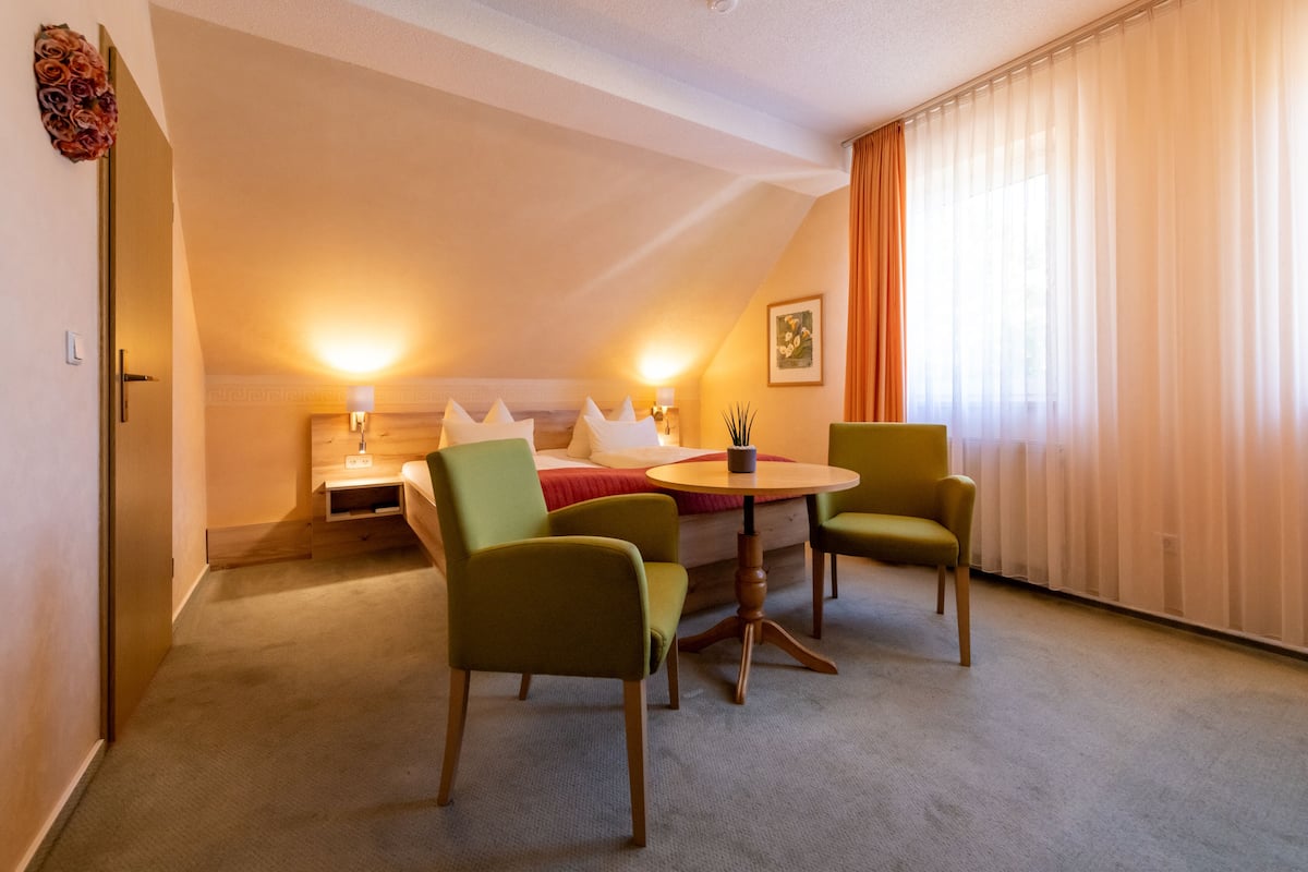 Comfort-Doppelzimmer, 1Â King-Bett, Nichtraucher | Wohnbereich