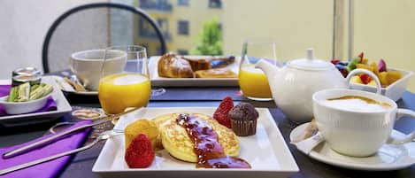 Premium bedding, minibar, in-room safe, desk