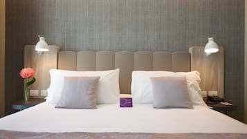 Premium bedding, minibar, in-room safe, desk