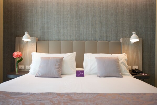 Premium bedding, minibar, in-room safe, desk
