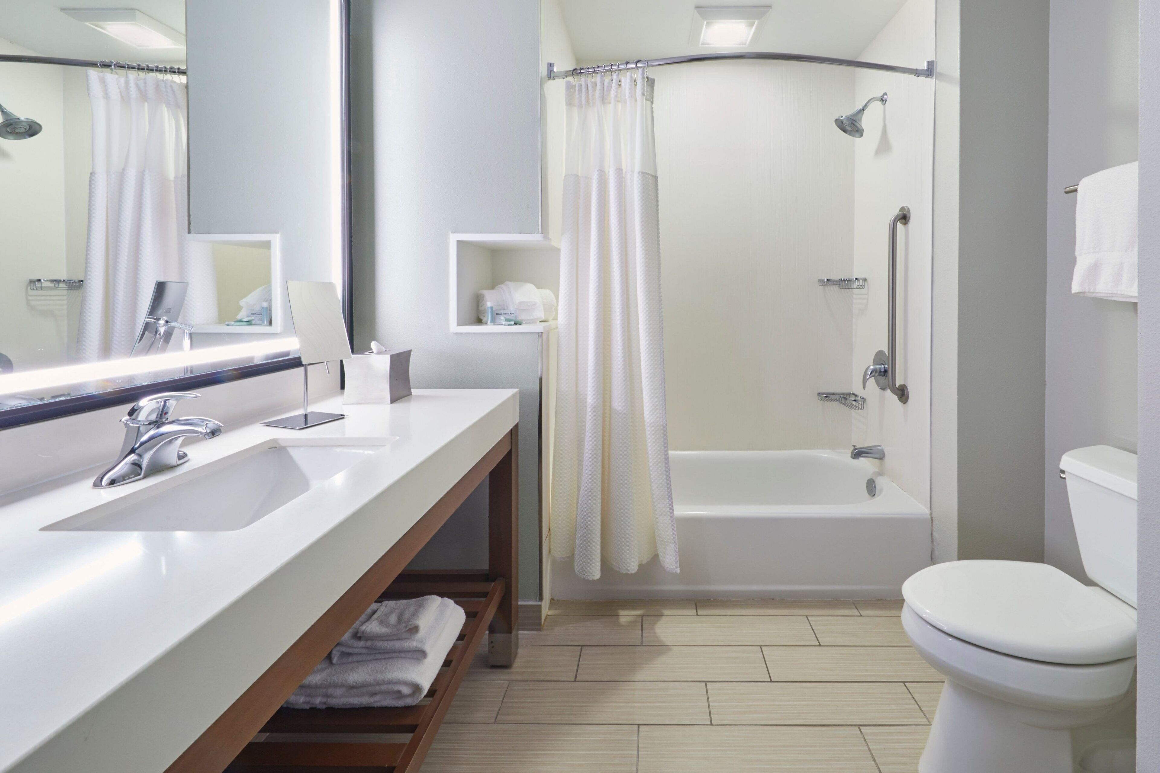 free toiletries, hair dryer, towels, soap