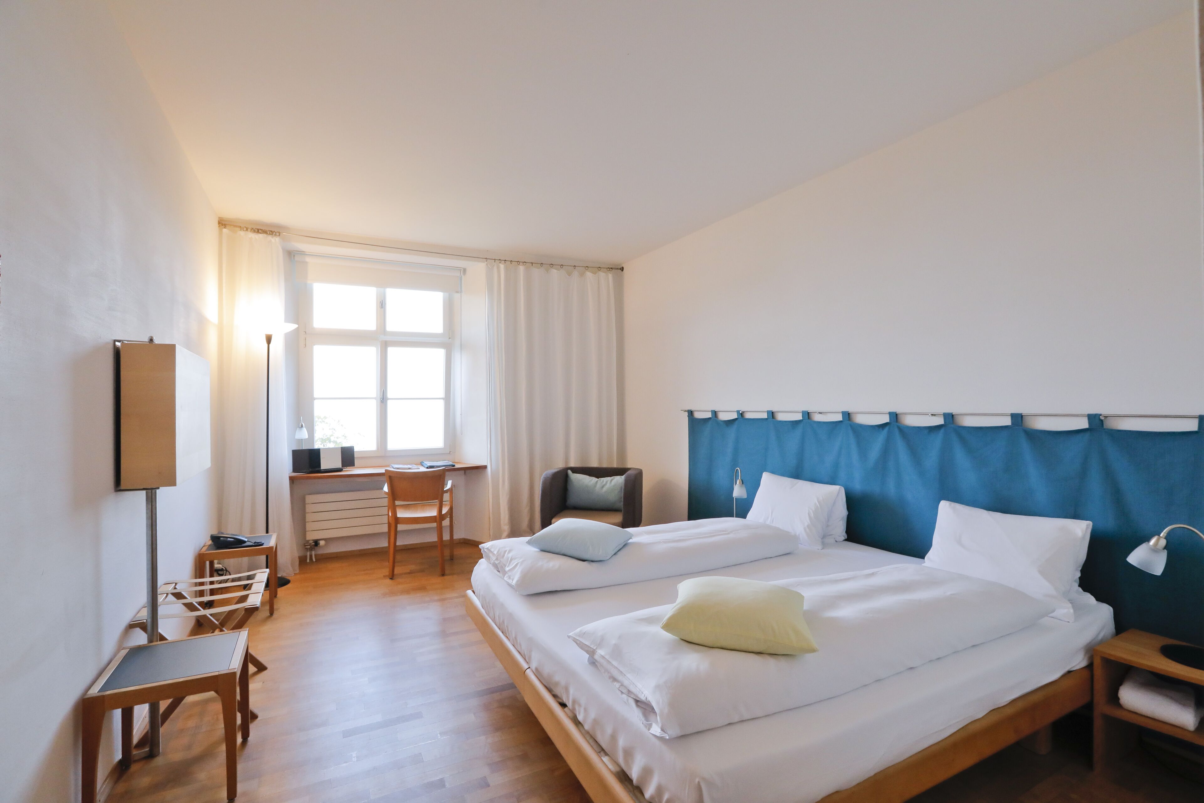 double room, lake view | premium bedding, in-room safe, soundproofing, free cots/infant beds