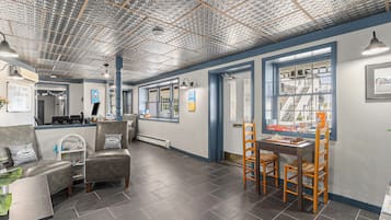 Lobby sitting area