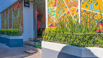 Entrada de la propiedad