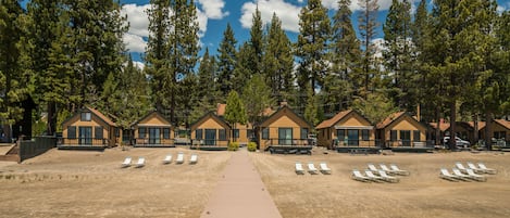 Overnatningsstedets facade