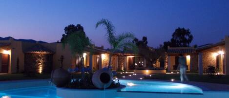 Alberca al aire libre