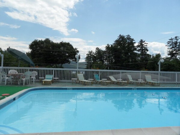 Seasonal outdoor pool