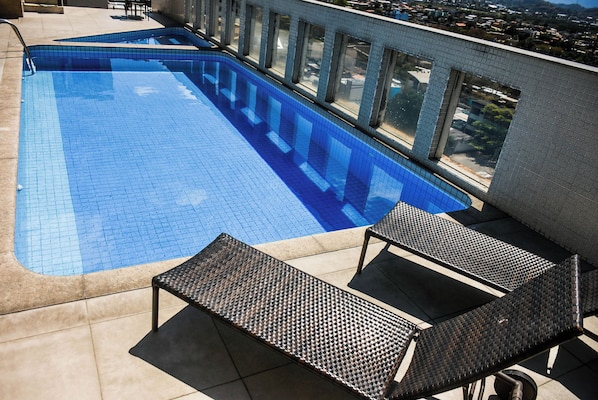Piscina na cobertura