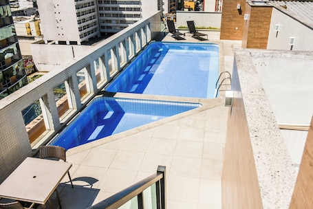Rooftop pool