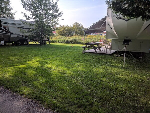 Enceinte de l’hébergement