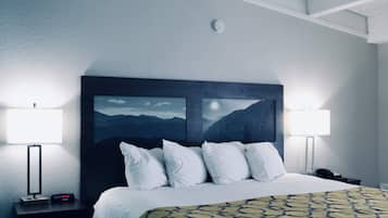 Desk, free cots/infant beds, free WiFi, bed sheets