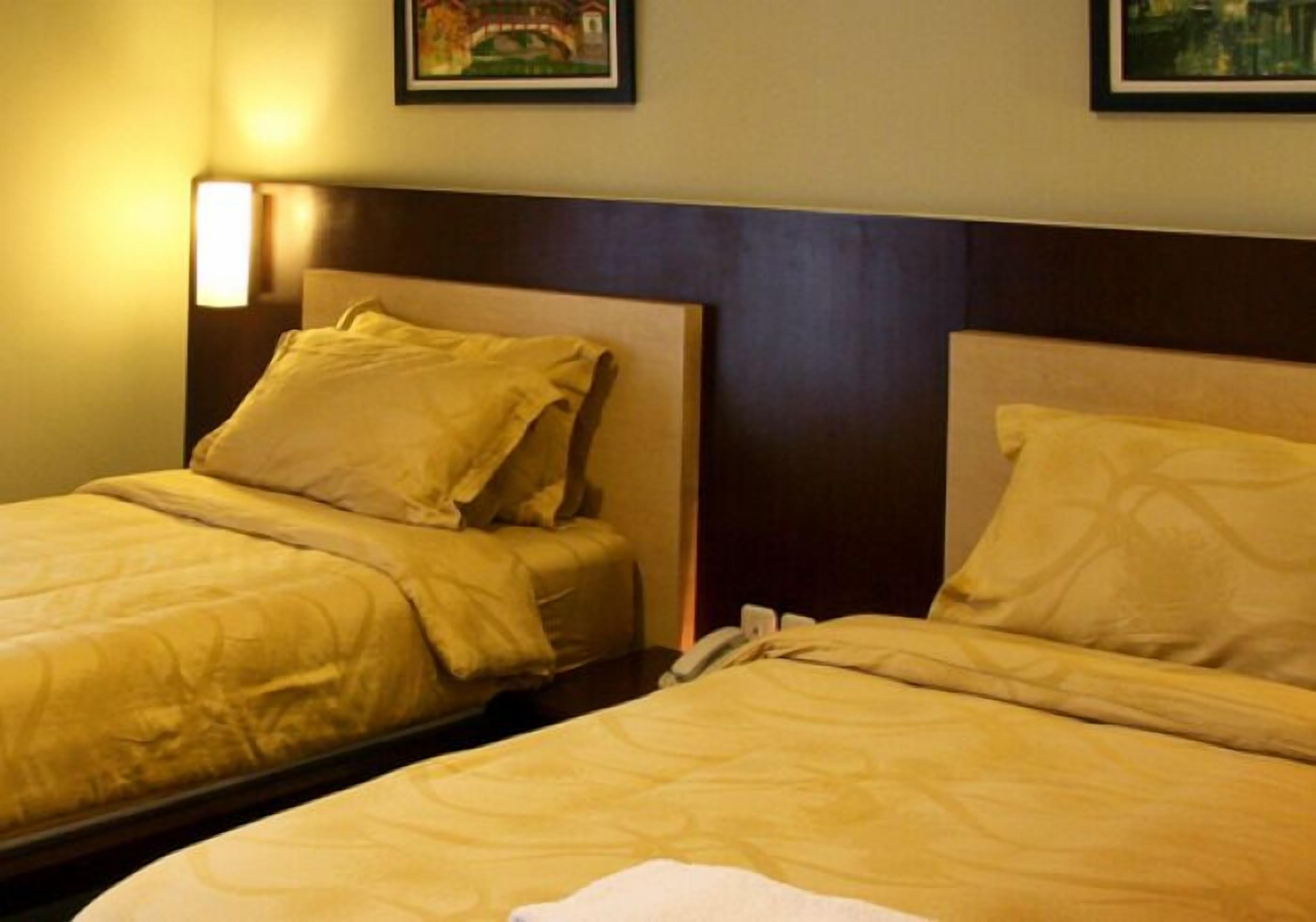 Deluxe-huone, 2 yhden hengen sänkyä, torni | Ylelliset vuodevaatteet, työpöytä, ilmainen Wi-Fi, vuodevaatteet