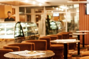 Siddeområde i lobbyen