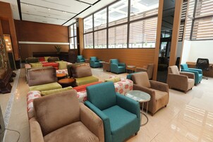 Sala de estar en el lobby