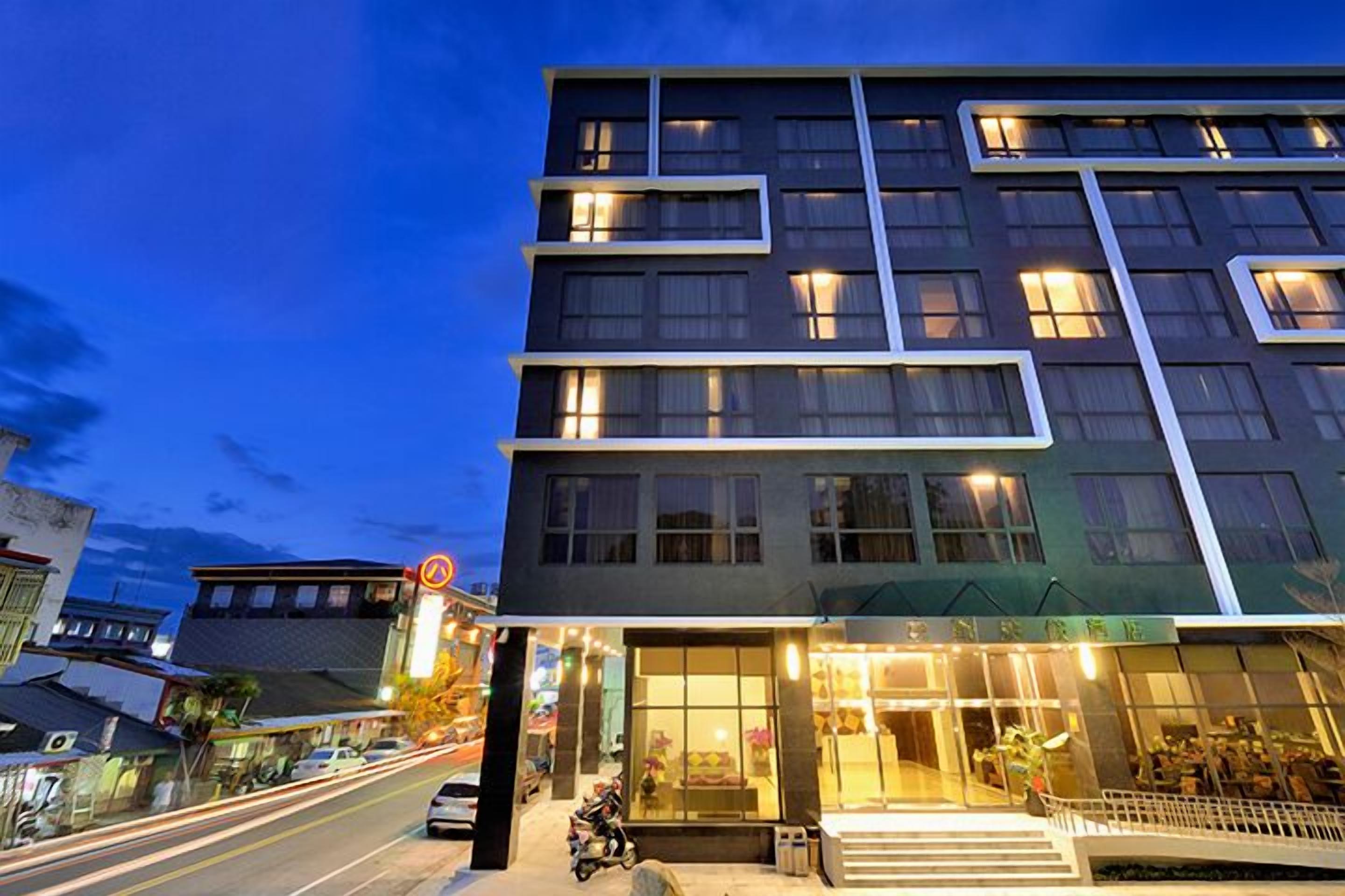 front of property – evening/night