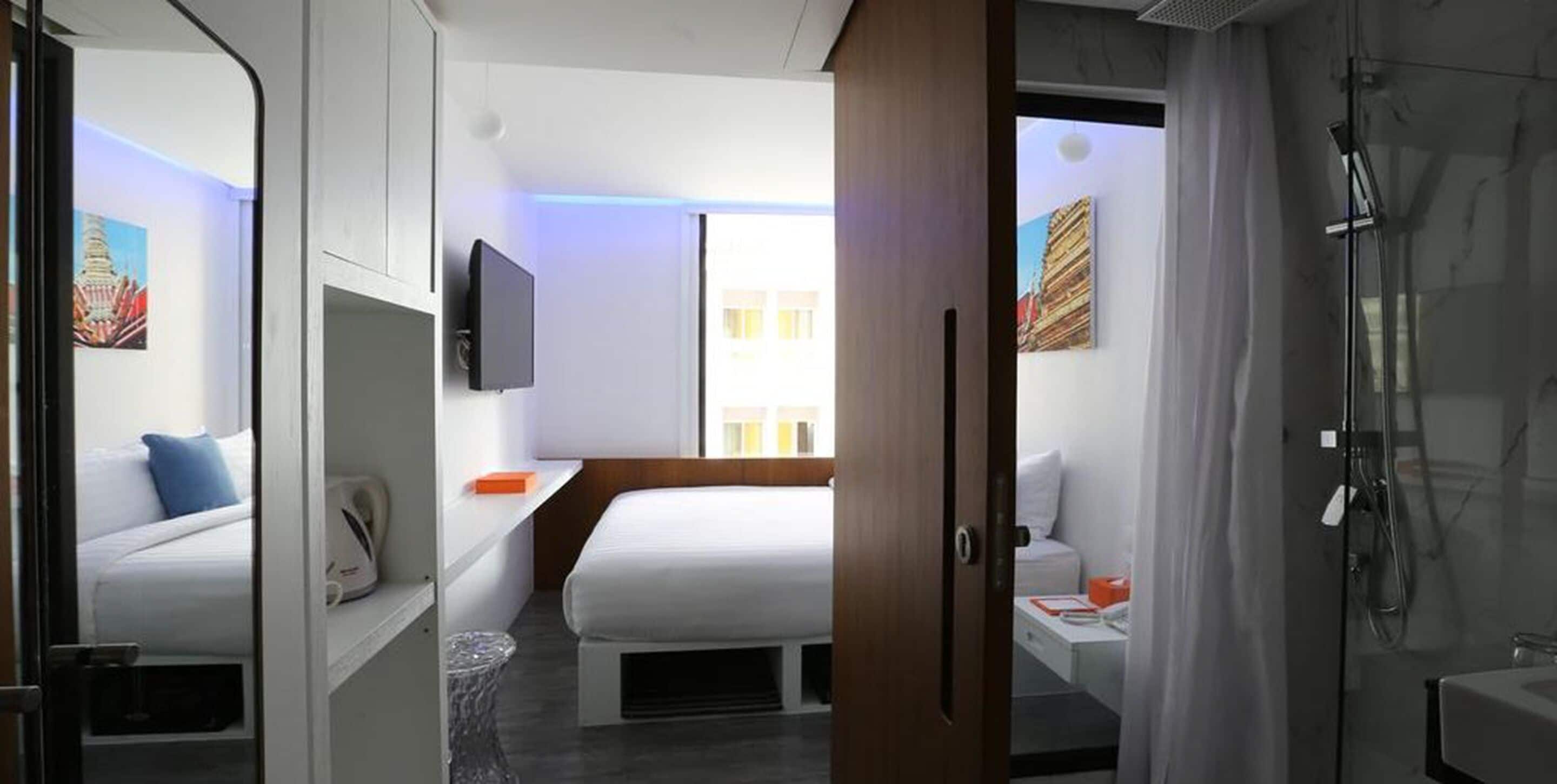 minibar, in-room safe, blackout curtains, free wifi