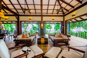 Four Bedroom Beach Pool Villa | Living area - Koh Jum Beach Villas “A member of Secret Retreats” (Nuea Khlong)