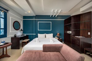 Minibar, in-room safe, desk, blackout curtains