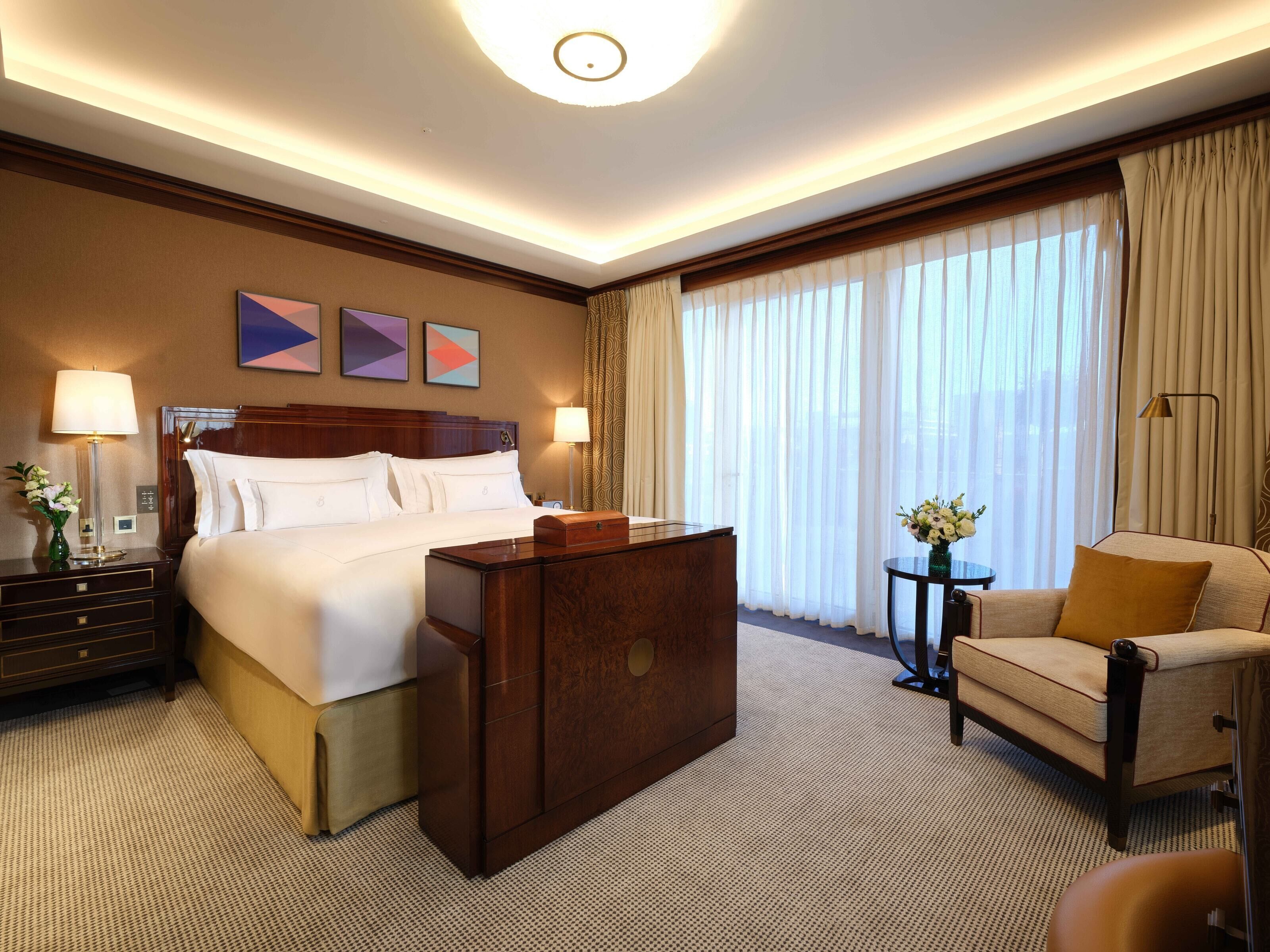 Hypo-allergenic bedding available, minibar (some free items)