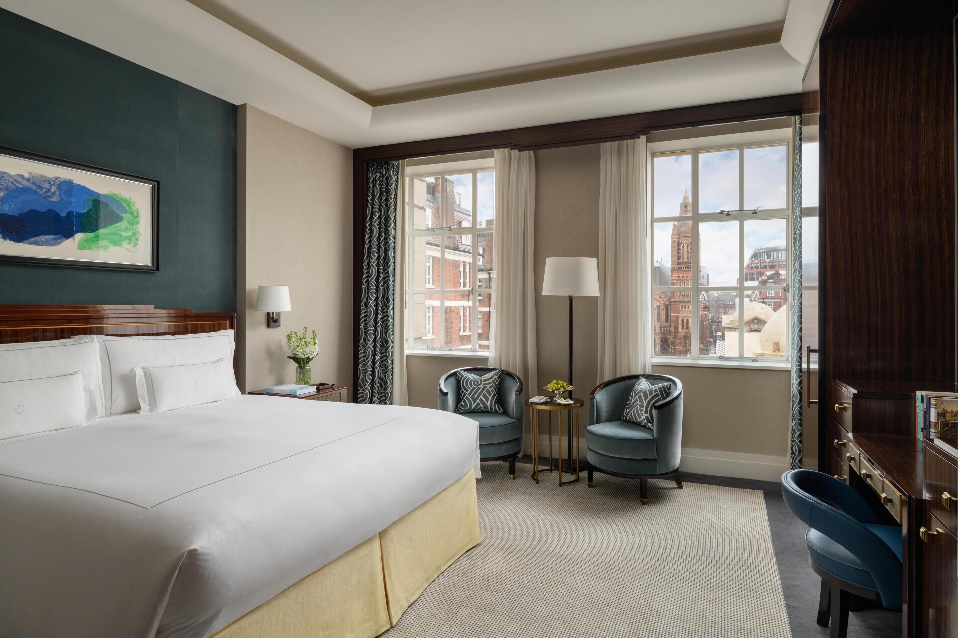 Hypo-allergenic bedding available, minibar (some free items)